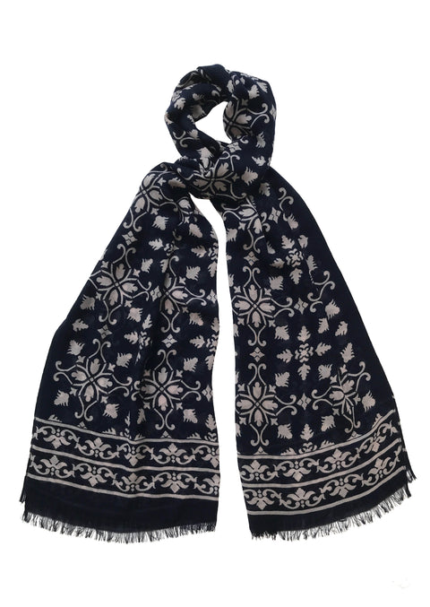  Lisbon print scarf